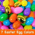 thumbnail image 4 of Huevos de Pascua ZICZLI 200 piezas, 7 colores, 7,5 cm, rellenables, 4 of 8
