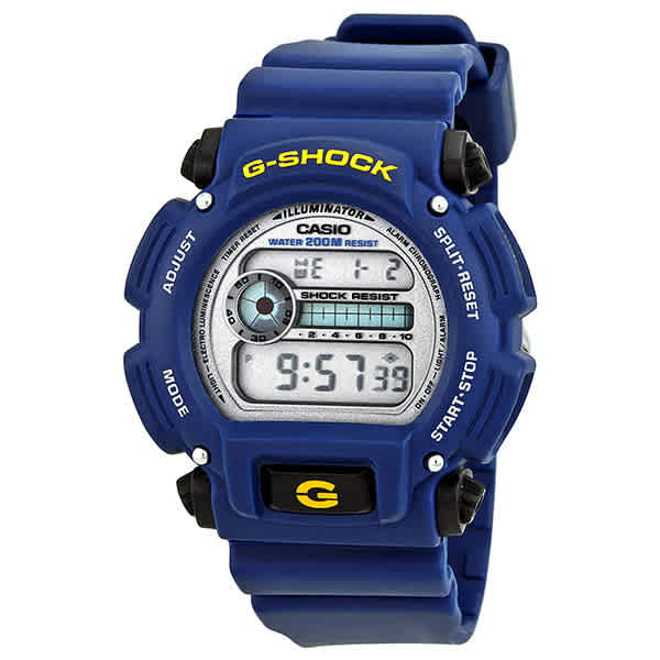 Men's G-Shock DW9052-2 Blue Resin Quartz Watch