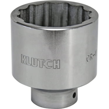 Klutch Socket, SAE, 2 1/16in., 3/4in.-Drive, 12-Pt.