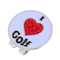 thumbnail image 1 of Marcador de Pelota de Golf Kusrkot con Clip para Gorra, 1 of 7