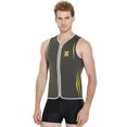 thumbnail image 3 of HETSUITS 3MM Sin mangas Neopreno Natación Sundial Tops Tops Tops de traje de baño Traje de baño para aeróbicos de agua Canotaje Surfing Kayak Military Green XL Guardurnaity OD003694-11, 3 of 7