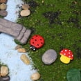 thumbnail image 1 of SHINYPASING 1 Set Mini Garden Tiny Bridge Grey Resin DIY Material Indoor Decoration, 1 of 8