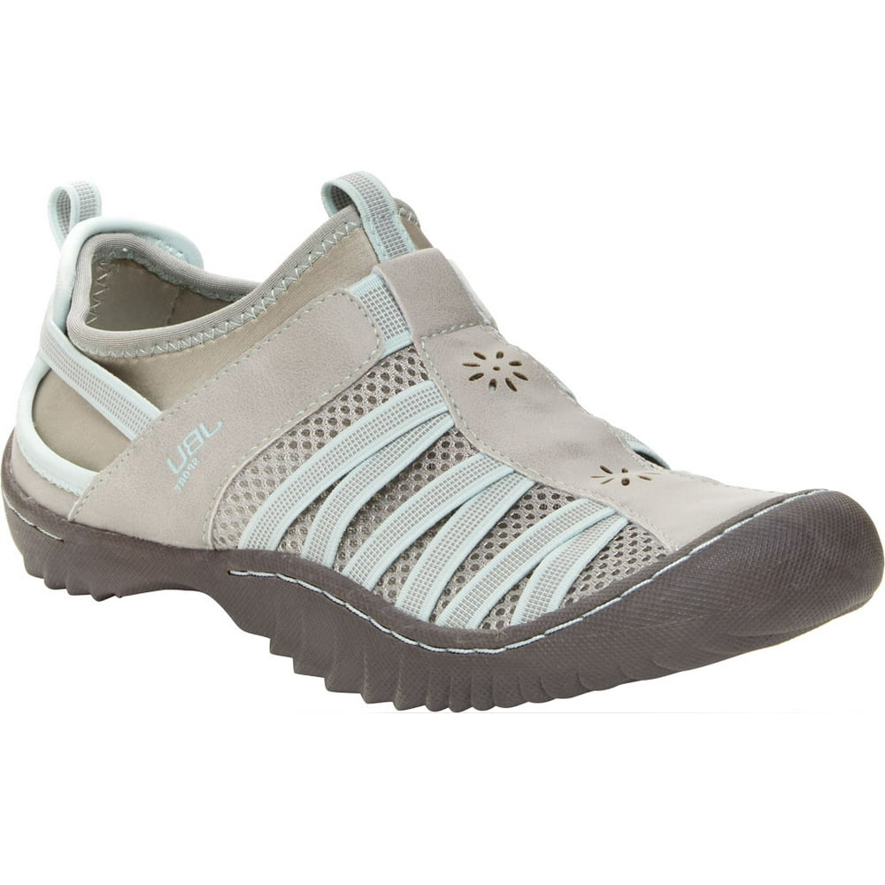 Women's Jambu JBU Sport Arabella Trail Shoe Light Grey/Mint Microbuck