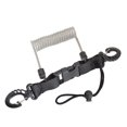 thumbnail image 1 of Spiral Coil Cable Anti-lost Camera Flashlights Safety Leash for Diving Snorkelling Surfing Kayaking, 1 of 7