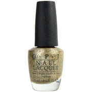 OPI Nail Lacquer Polish .5oz/15mL - All Sparkly And Gold E13