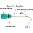 thumbnail image 5 of Pulvérisateur à poudre anti-parasites, grand bulbe de terre de diatomée - Long tube en cuivre - Applicateur de pesticida portable - Pour insectos et parasites - Vert, 5 of 5