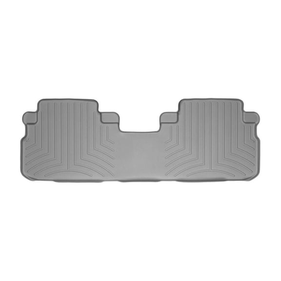WeatherTech Custom Fit FloorLiners compatible with 2008-2013 Toyota Highlander - 2nd Row, Grey