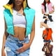 thumbnail image 3 of Sunloudy - Chaqueta de plumón sin mangas para mujer, informal, acolchada, ligera, a la moda Sunloudy  moda, 3 of 3