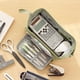 thumbnail image 4 of Large Capacity Pencil Case Pencil Pouch Pouch Pen Cosmetic Bag Portable Gift for Office School Teenager Girl Boy Men Women Adult Green, 4 of 4