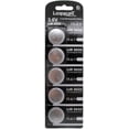 thumbnail image 1 of My Battery Supplier 5 Loopacell LIR2032 Lithium Rechargeable 3.6V Coin Cell Batteries, 1 of 1