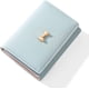 thumbnail image 1 of Carteras pequeñas para niñas Cartera con estampado de oso lindo Cartera pequeña con tres pliegues Bolsillo para efectivo Titular de la tarjeta ID Monedero con ventana para mujer (Azul) Sincero  Hogar, 1 of 7