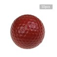 thumbnail image 3 of Sonducket 10 piezas 1 Juego de pelotas de Golf colorido pequeño accesorio de Golf portátil práctica pelota flotante para entrenadores usuarios adultos Golf rojo Sonducket OD003040-04, 3 of 6