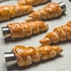 thumbnail image 5 of Rolling Croissant Model, Danish Cream Horn Stainless Steel, Flared Design, Portable, Foldable, 2-Tier Metal Frame, for Office Use, 5 of 9