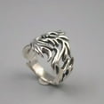 thumbnail image 2 of K-KED Sterling Silver 925 Ring For Men Vintage Silver Dragon Ring US Size 6.5-12-8, 2 of 6