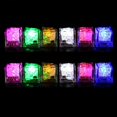 thumbnail image 2 of Cubo de hielo Con luz intermitente, Sensor líquido multicolor, para Navidad, Halloween, boda, fiesta de cumpleaños, E65D, 2 of 4