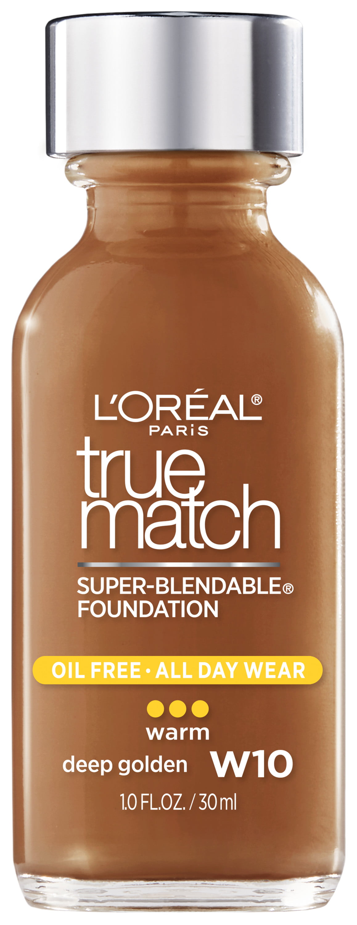 L'Oreal Paris True Match Super-Blendable Liquid Foundation, Deep Golden, 1 fl. oz.