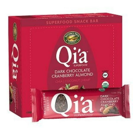 UPC 058449153115 product image for Nature's Path Qia Superfood Snack Bar, Chocolate Cranberry, 1.3 Oz | upcitemdb.com