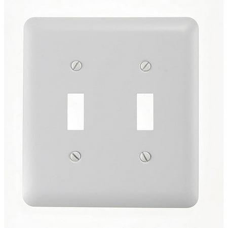 Traditional Steel Double Toggle Light Switch (Best Light Switch Covers)