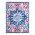 thumbnail image 3 of Unique Loom Renaissance Collection Area Rug - Roma (9' 2" x 12' Rectangle Ivory Blue/Black), 3 of 7