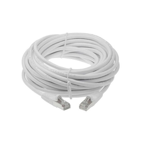 SF Cable Cat5e Shielded (STP) Ethernet Cable  100 feet - White price history on PriceWatchPro