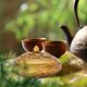 thumbnail image 5 of Cenicero sin humo con forma de elefante, bandeja decorativa para interiores y exteriores. oro, 5 of 8