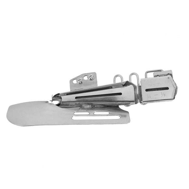Dobladora de overlock para máquina de coser industrial, dobladillo en ángulo recto, accesorio de plegado doble, 3/8 1 cm/0,4 pulgadas