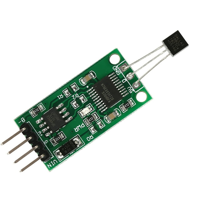Módulo sensor de temperatura programable Control remoto RS485 TTL Componentes electrónicos 12V 485 con sensor