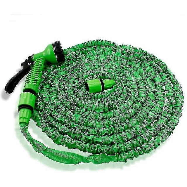 Expandable Garden Hose, Flexible Stronger Deluxe Garden Water Hose W/spray Nozzle - 50ft