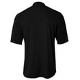 thumbnail image 3 of A4 Tek 2-Button Henley For Men in Black | N3143, 3 of 5