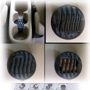 Areon Ken 1.23 oz Canister Car Air Freshener in a Can, Black Crystal Scent for Car, Home & Office, 4 pack