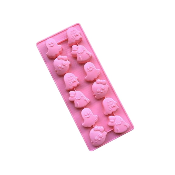 Pompotops Clearance Sales 12 Halloween Jelly, Candy Chocolate Jelly Polymer Paste Cake Decoration