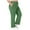 #536-Green, variant on Roncen Women's Plus Size Solid Jogger Pants - Loose Fit Elastic Waist Trousers with Drawstring & Pockets for Casual Comfort