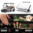 thumbnail image 6 of Uourmeti Camouflage USA Flag Golf Cart Seat Easy to Install, for Golf Carts, Golf Cart Seat Covers, Compatible with Golfcart Yamaha, 6 of 8