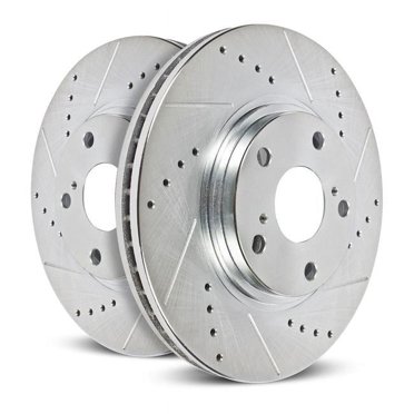 Powerstop AR8654XPR PSBAR8654XPR EVOLUTION DRILLED & SLOTTED ROTORS