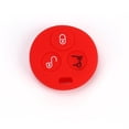 thumbnail image 1 of (Rojo) Funda de silicona para llave de coche con llavero para Mercedes Benz Smart City Fortwo Roadster de 3 botones, 1 of 5