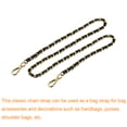 thumbnail image 3 of Unique Bargains Purse Chain Strap, 47' Purse Strap Shoulder Bag Replacement Strap(Black/Yellow Gold), 3 of 6