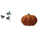 thumbnail image 1 of Arte de pared de pájaro de madera y almohada de calabaza de Halloween, juego decorativo para jardín, estudio, sala de estar, dormitorio de granja, sof, 1 of 8