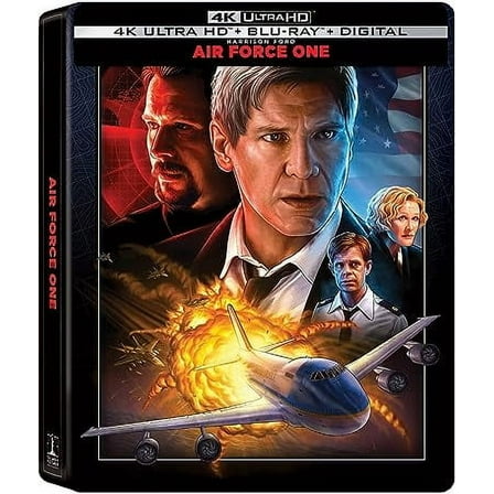 New Air Force One: 25th Anniversary (UHD   Blu-ray   Digital   Steelbook)