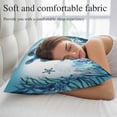 thumbnail image 5 of Ocean Blue Turtles Throw Pillow Cover 12 x 20 Inch Decorative Pillow Cover Coastal Octopus Coral Nautical Starfish Lumbar Pillowcase Seasonal Rectangle Cushion Case for Couch Sofa Bed Living Room, 5 of 9