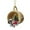 A, variant on Beagle in Teacup Christmas Ornament with Santa Hat and Mini Tree, Festive Hanging Decor for Dog Lovers and Holiday Season Decorations - A