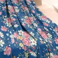 thumbnail image 3 of Pioneer Flower Blanket,Comfortable Soft Flannel Throw Blanket,All Season,Warm Lightweight Blankets for Sofa Bed Couch Living Room Chair,60"x80"(150x200cm), 3 of 4
