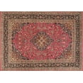 thumbnail image 1 of Ahgly Company Machine Washable Indoor Rectangle Traditional Light Copper Gold Area Rugs, 6' x 9', 1 of 7