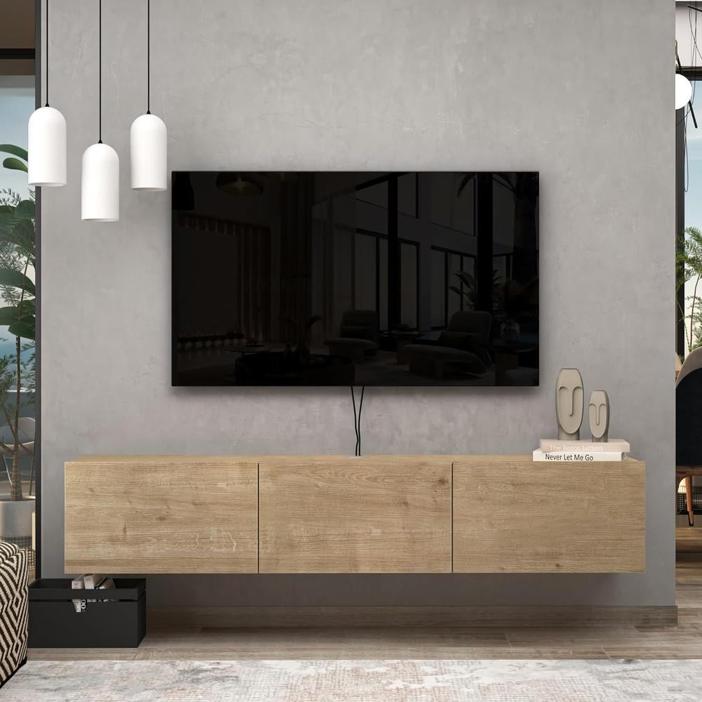 Atelier Mobili Floating TV Stand, TV Stand up to 75 inch TV