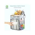 thumbnail image 2 of Hanging Diaper Caddy Organizer - Diaper Organizer Caddy with Multiple Pockets - Baby Organizer for Nursery Accessories - Changing Table Organizer and, 2 of 5