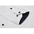 thumbnail image 5 of Alex Vando Mens Dress Shirts Regular Fit Long Sleeve Stretch Business Dress Shirts for Men, 5 of 6
