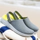thumbnail image 5 of Zapatos clásicos con agujeros para la playa Zapatos antideslizantes Accesorios resistentes al desgaste (Gris 42) Likrtyny Para estrenar, 5 of 9