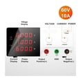 thumbnail image 3 of 60V 10A High Precision Variable Switching Adjustable DC Laboratory Regulator Power Supply Voltage Regulator Switch ,Voltage Consistency, 3 of 7