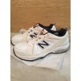 thumbnail image 3 of Men's New Balance 608 White w/Navy Logo Leather Athletic Shoes Size 10, 3 of 6