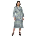 thumbnail image 1 of Moomaya Robe en Coton pour Femmes Longue Imprimée Croisée Été, 1 of 6