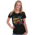 thumbnail image 4 of Street Fighter 2 Logo Video Gamer Women's T Shirt Ladies Tee Brisco Brands S, 4 of 5